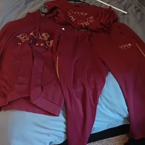 Hugo boss sweat suit xl